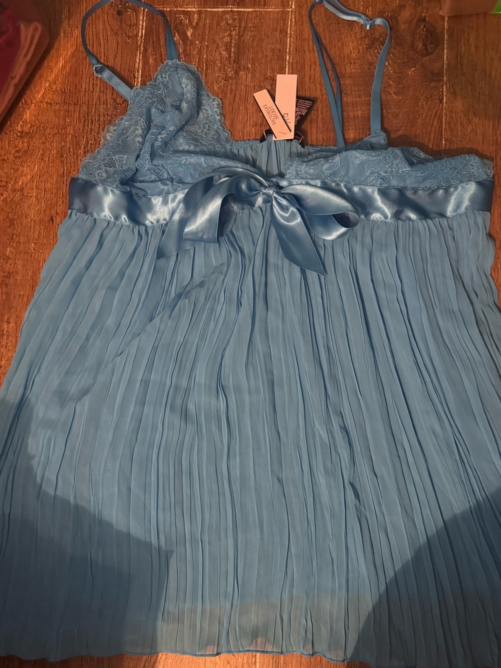 Victoria’s Secret XXL blue lingerie nighty NEW W/ tags 2X